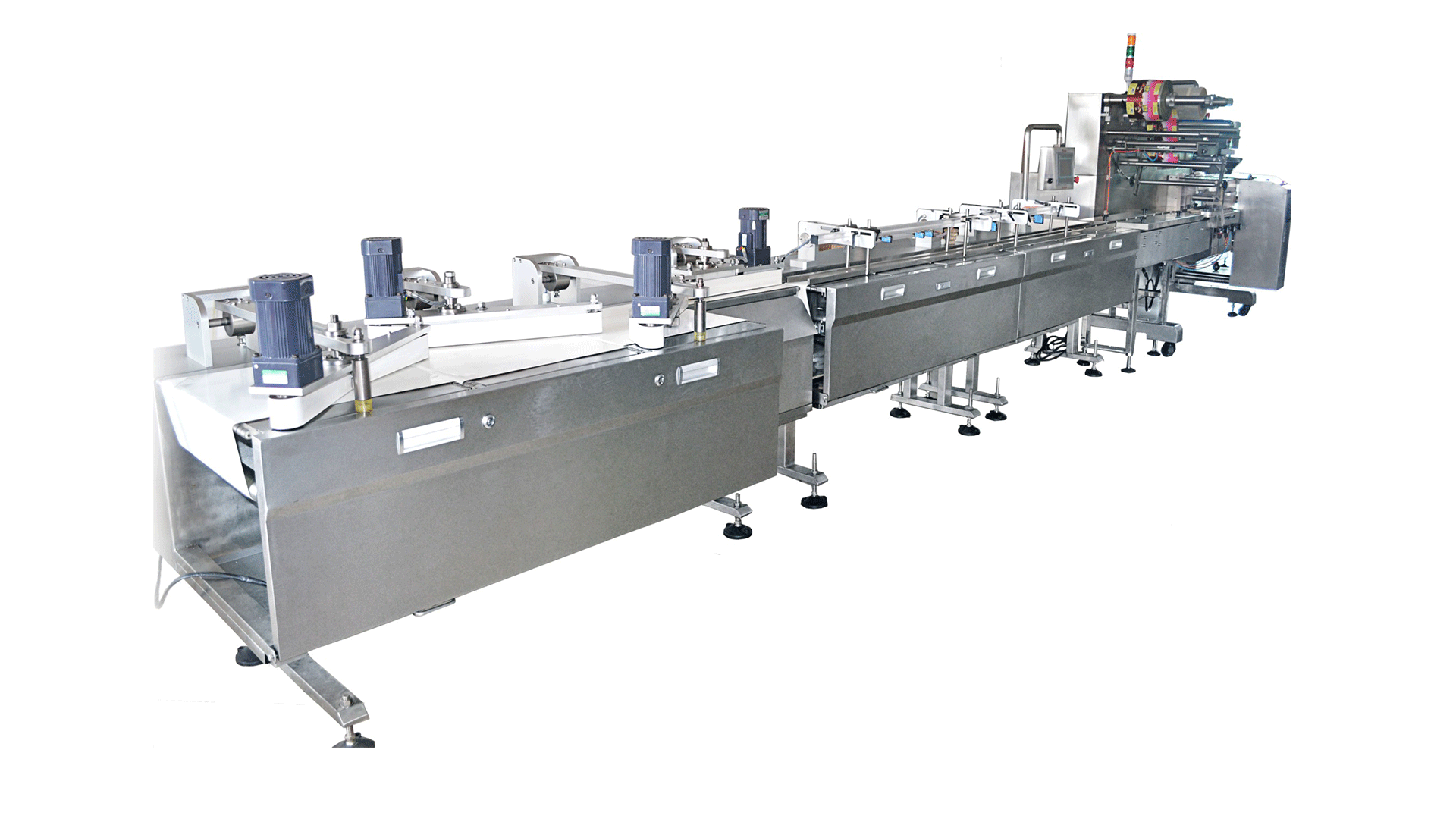 Left & Right Side Guider Traditional Feeding & Packing Line